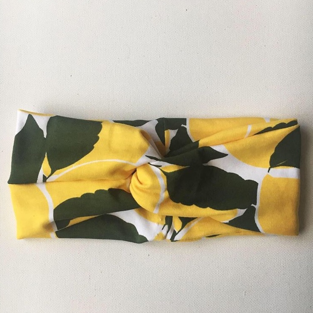 🍋 Yellow Lemons Headband 🍋
